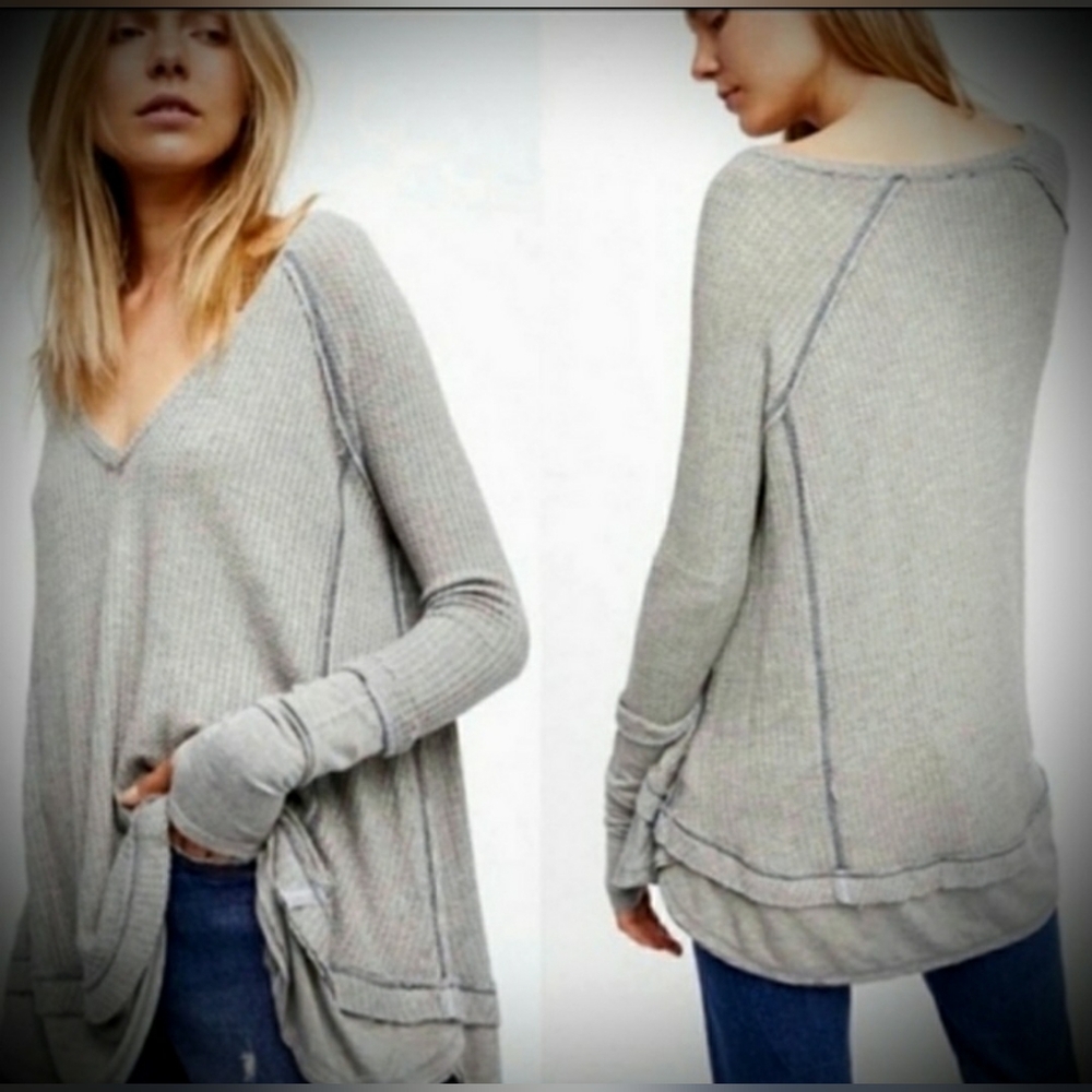 Free People "We the Free" Laguna Thermal Shirt